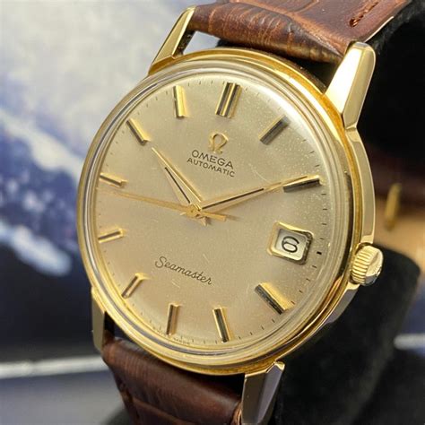 omega seamaster 1969 gold|omega seamaster vintage 1960 model.